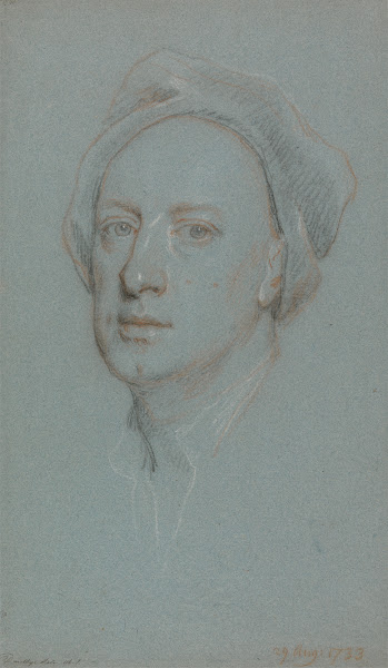 Portrait of Jonathan Richardson the Younger 1733