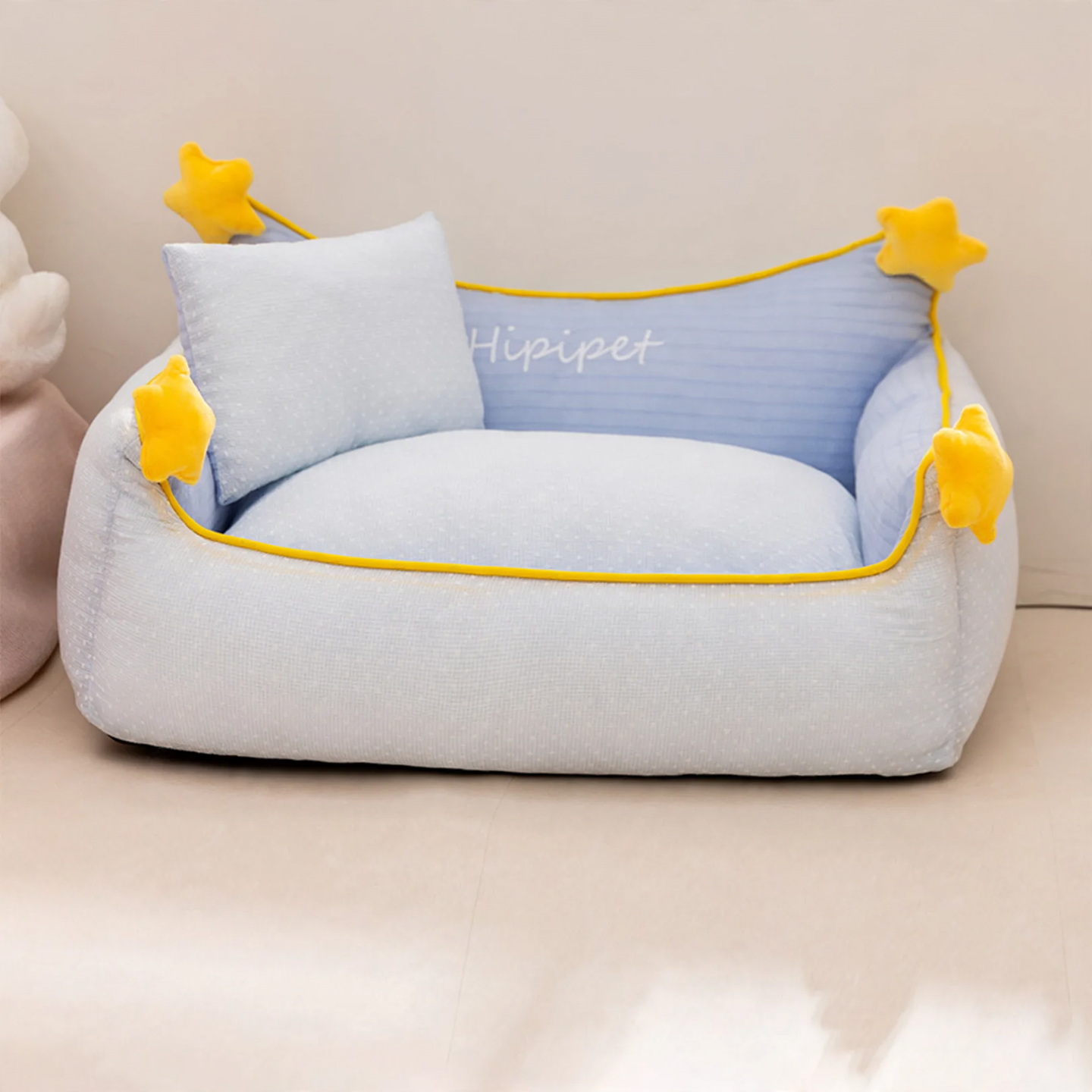 Summer pet bed, sisal, removable and washable