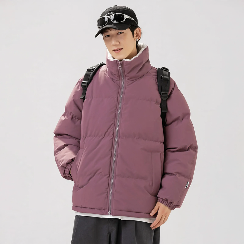 Unisex Winter Jacket, Lamb Fleece, Insulated, Warm
