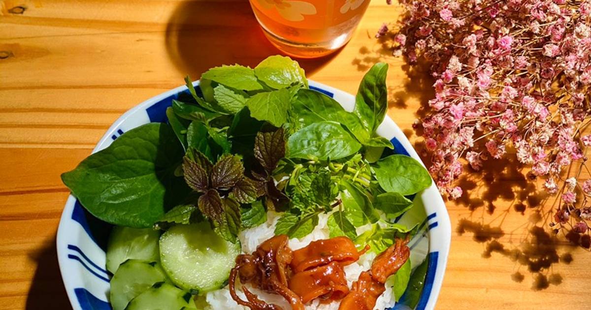 Cơm Mực Muối Ram Me