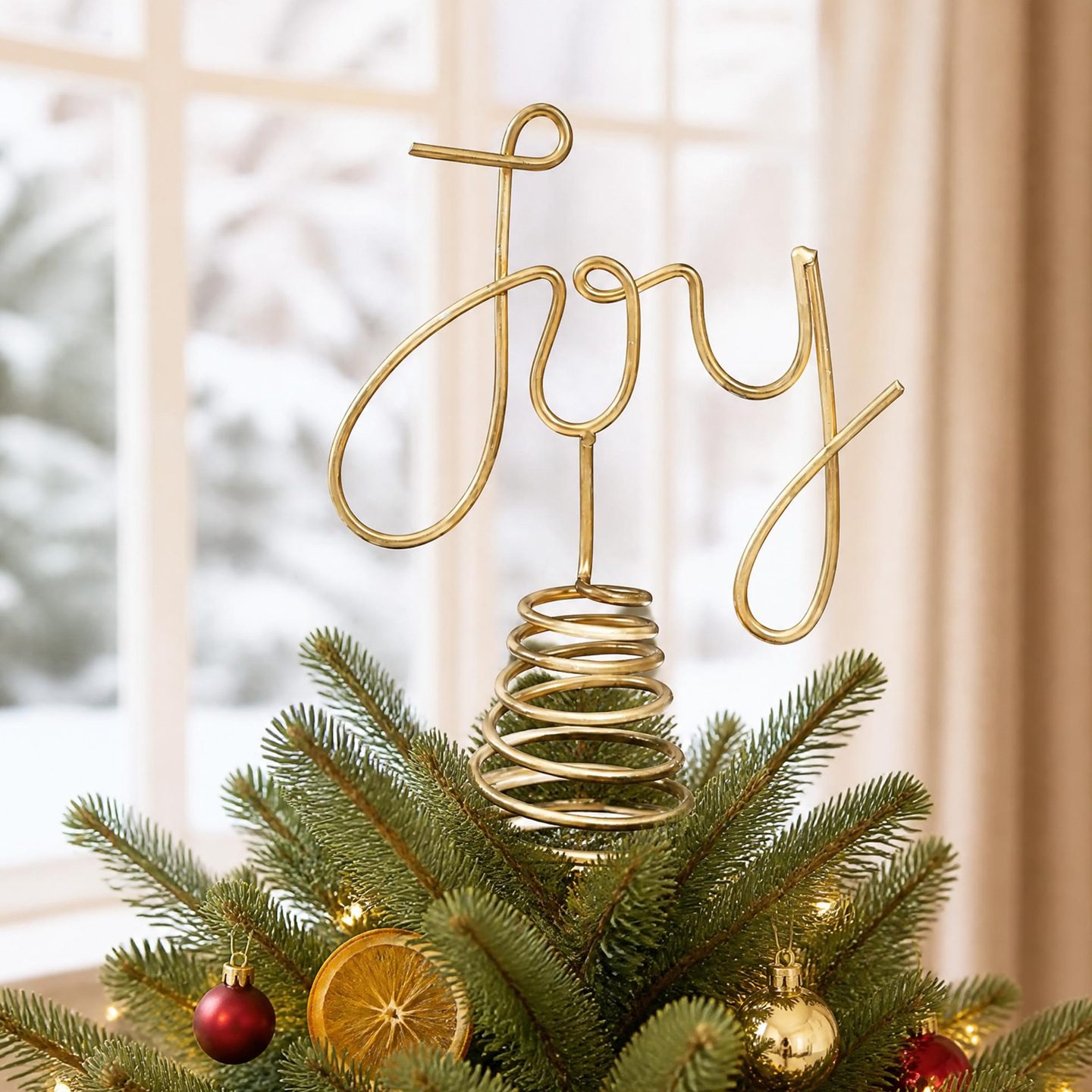 Iron Christmas Tree Topper