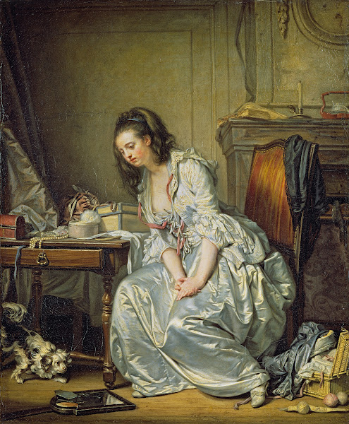 The Broken Mirror c 1762   1763