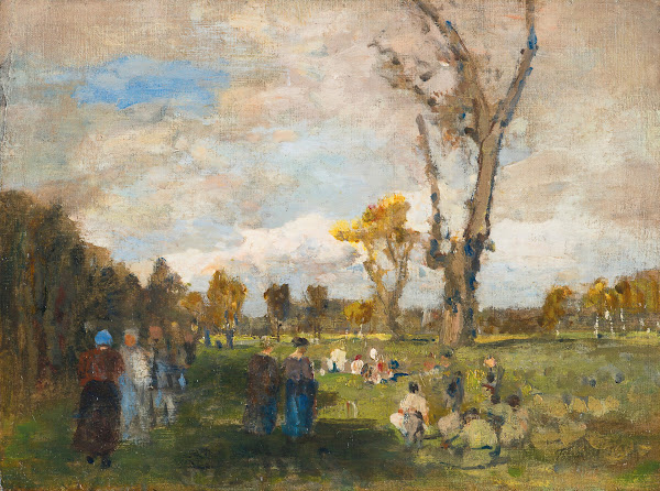 Sunday In The Prater Gardens 1883