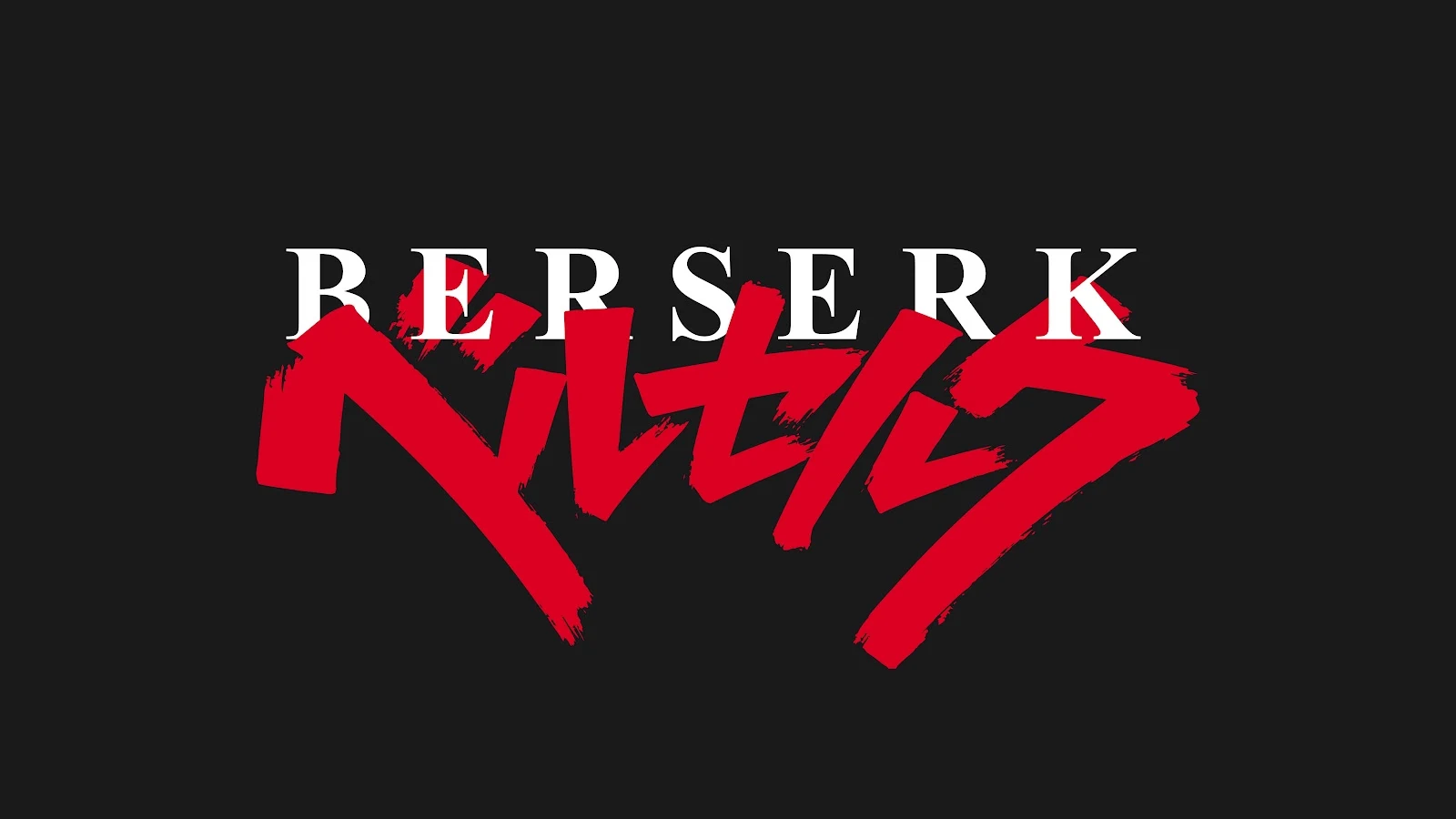 Berserk Manga Logo - Graphic Design 8K Wallpaper (7680x4320)
