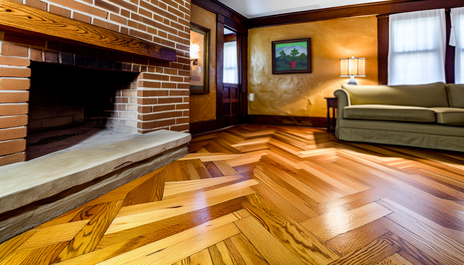 Storm-Damaged Hardwood Floor Repair in Greenville