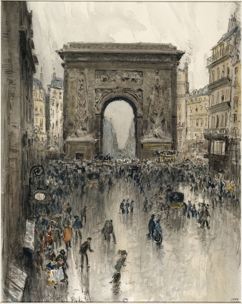 La porte Saint Denis 1901