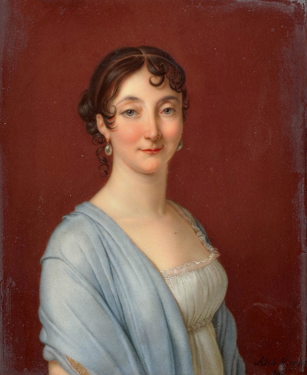 Portrait de Charlotte Félicité Cabanis née Grouchy daprès Anne Louis Girodet Tri