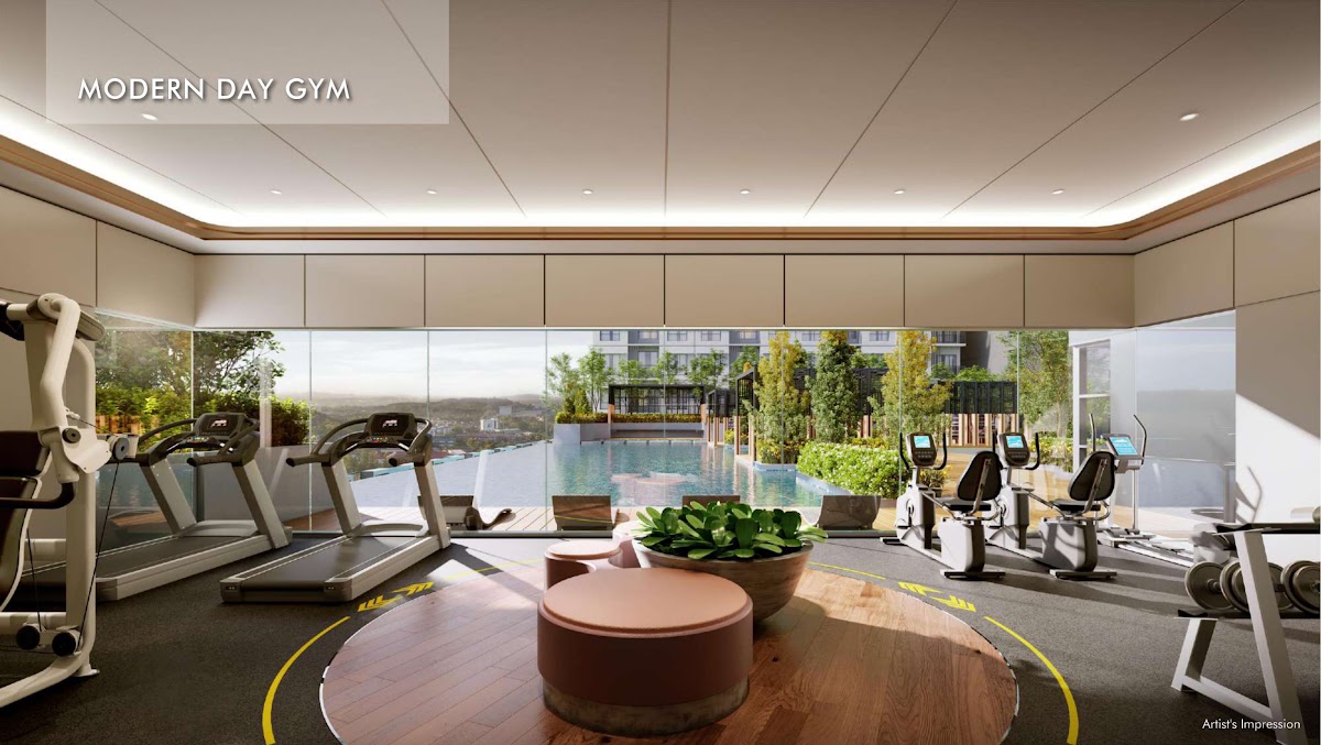 Tujuh Residences — sky gym