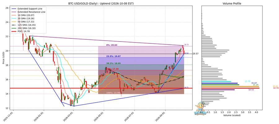 BTC vs Gold 비교