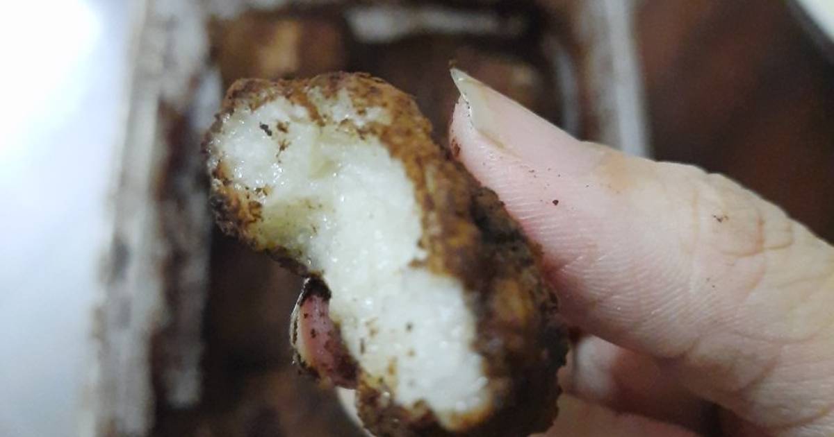 Bánh gạo sữa dừa phủ ca cao