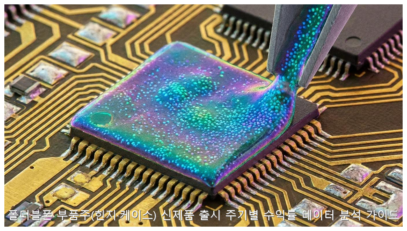 폴더블폰 부품주(힌지·케이스) 신제품 출시 주기별 수익률 데이터 분석 가이드 핵심 안내 및 분석 인포그래픽 (7)