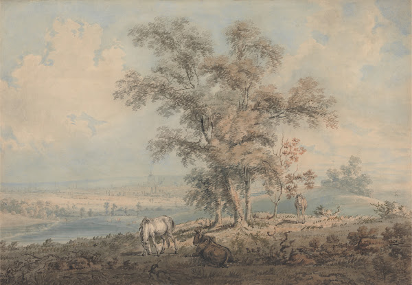 London from Highgate Hill 1792