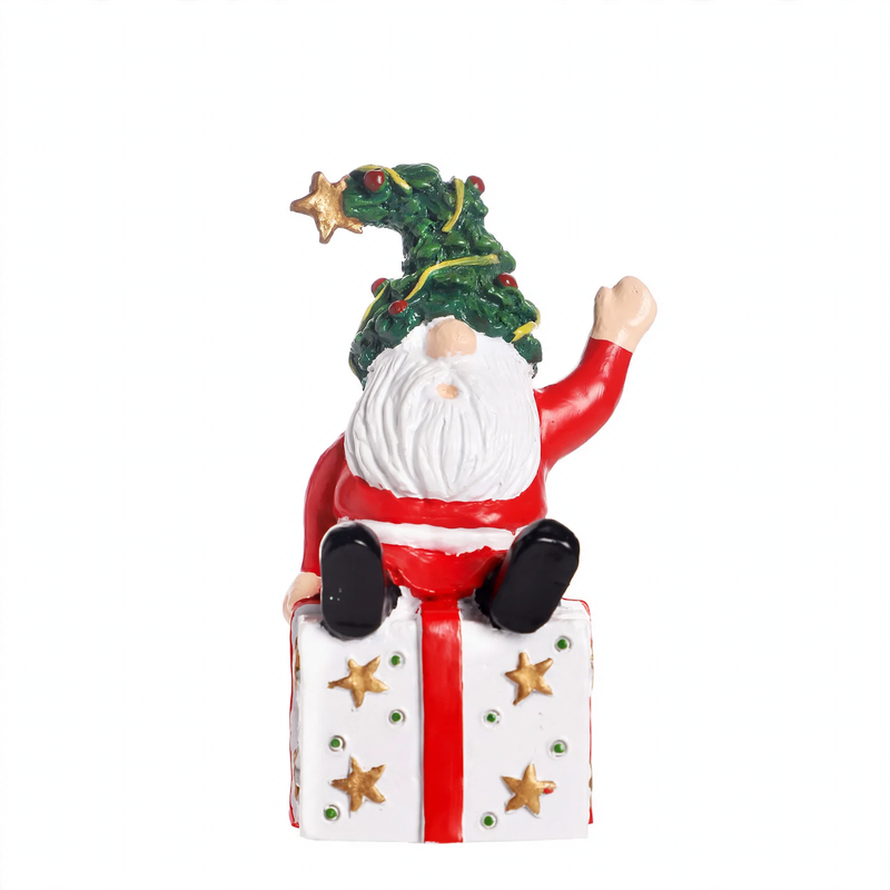 Decorative Gnome Figure Made of Resin