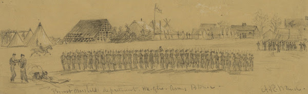 Provost Marshals department Hd qtrs Army Potomac 1863