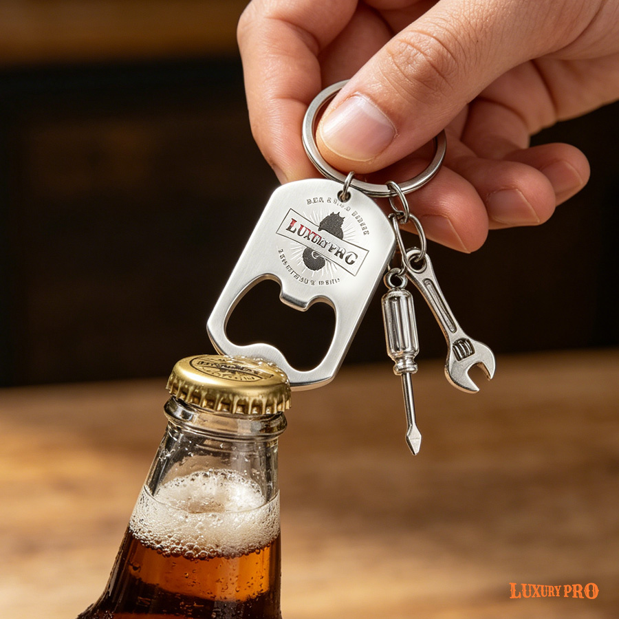 Bottle opener keychain - UV