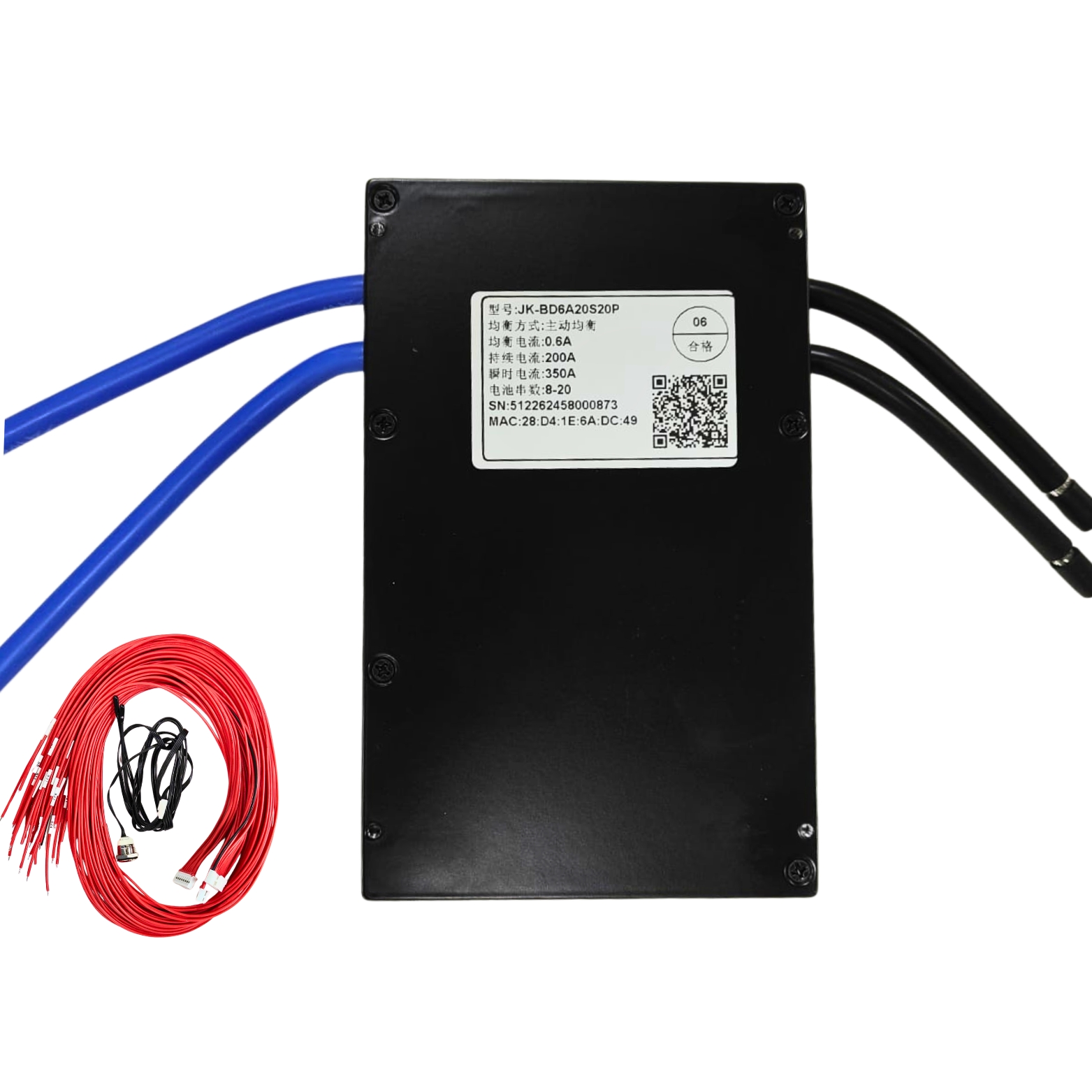 JK BMS SMART CAN 8-20S 200A (JK-BD6A20S20P) (11127)