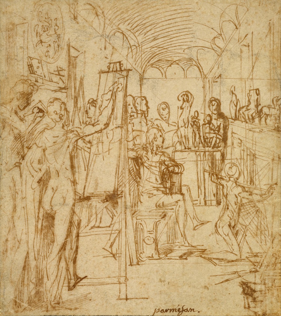 Interior of a Painters Studio 1530 1539