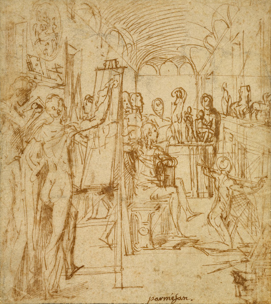 Interior of a Painters Studio 1530 1539