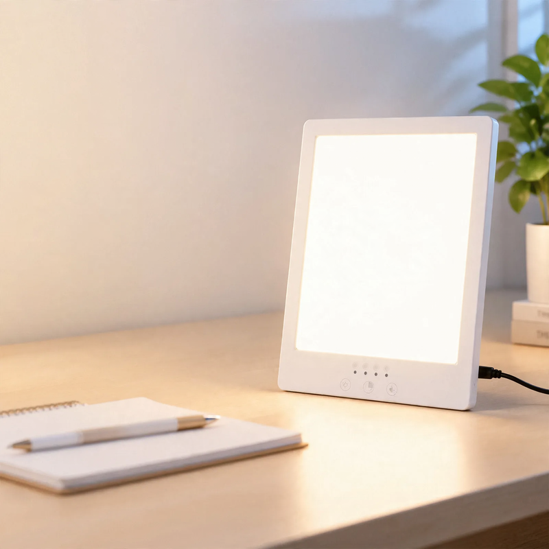 SAD Light Therapy Lamp with Natural Light Simulation