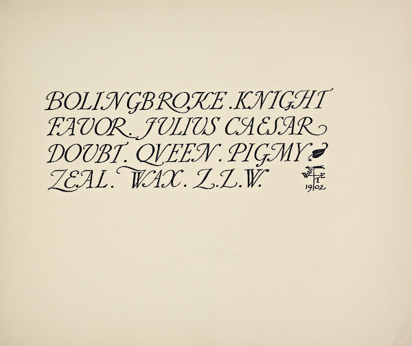 Beispiele kunstlerischer Schrift Pl032 1900