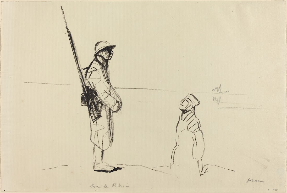 Sur le Rhin c 1914 1919