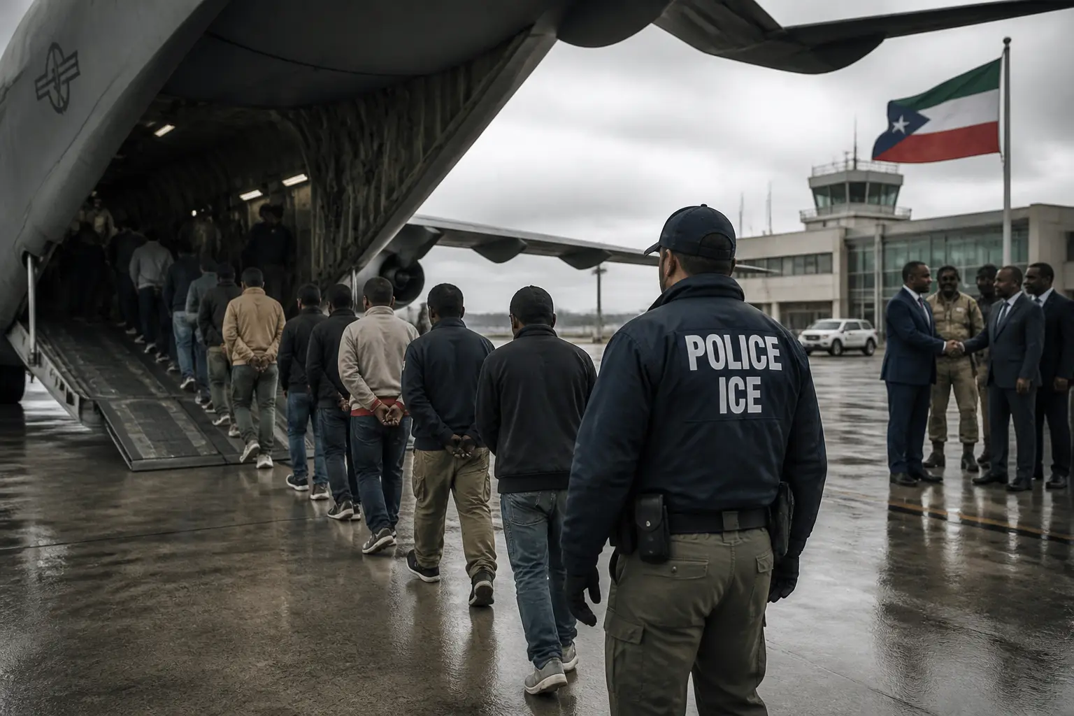 Editorial image for Trump administration sends migrants to third countries under secret deportation deals
