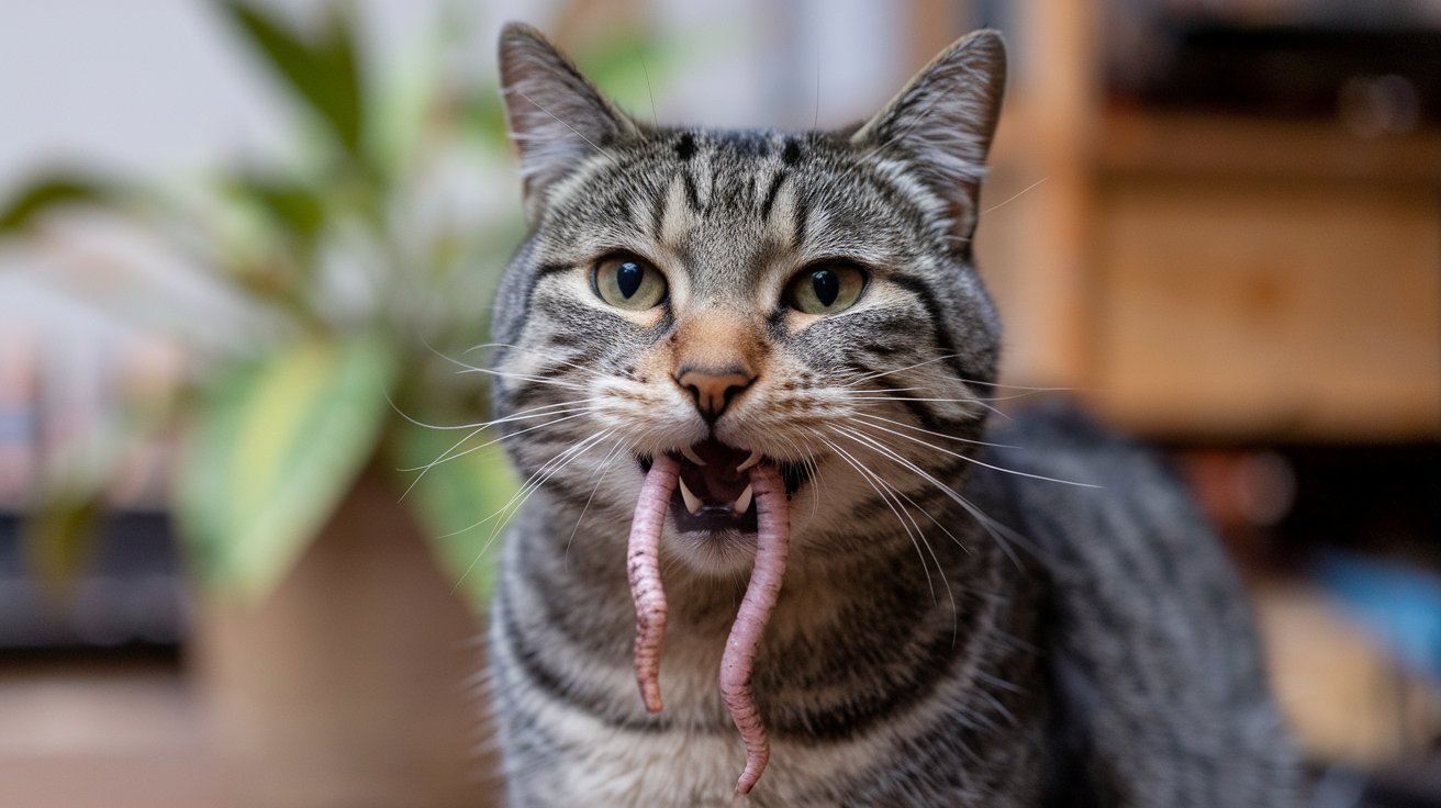 Can a Cat Give a Human Worms?