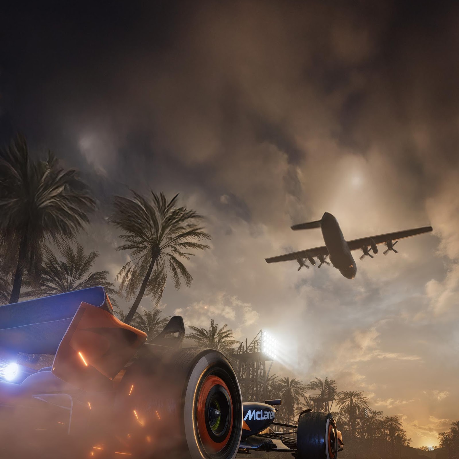 Download McLaren Formula One Race Car 2K iPhone