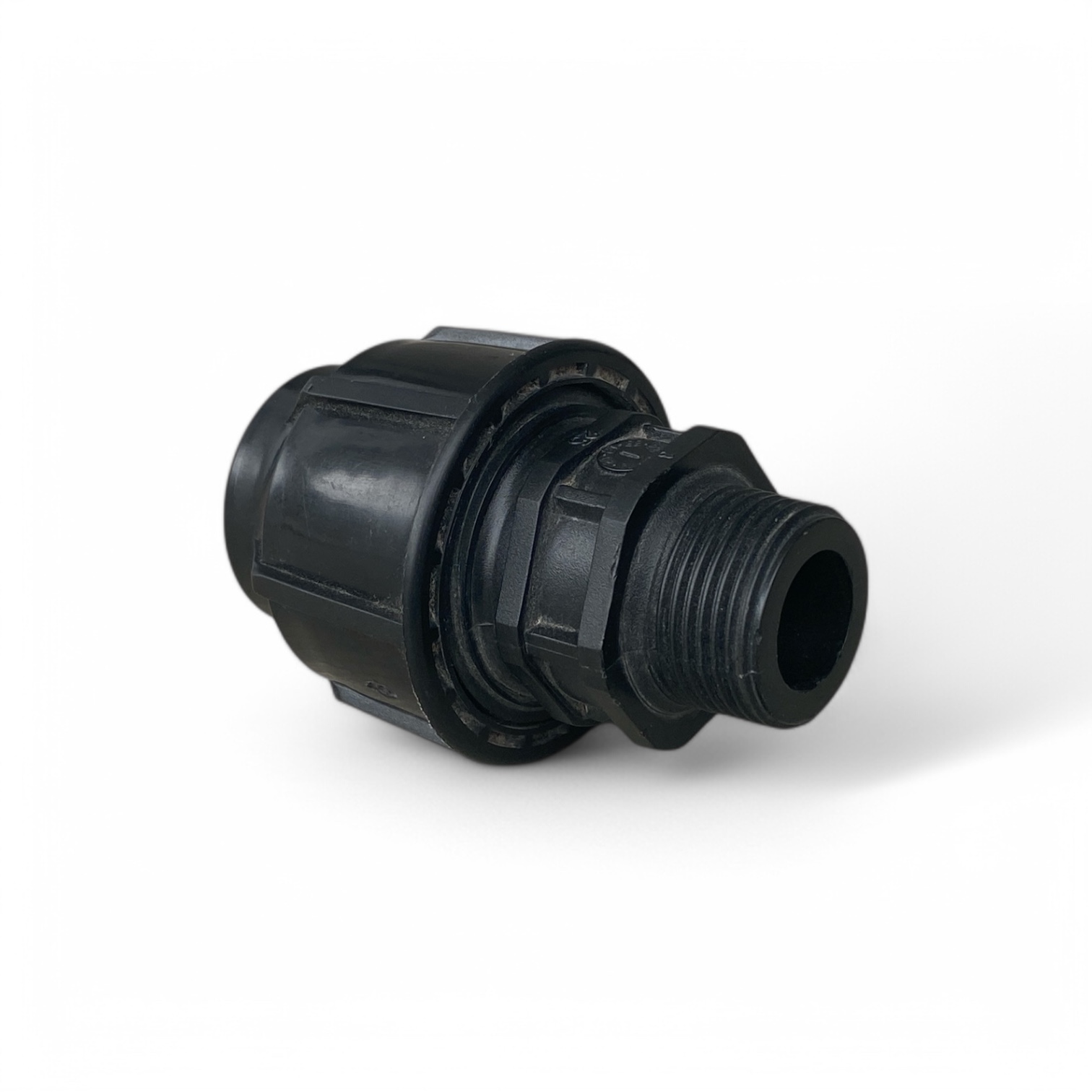 Kindraco PE Compression Coupling Male Adapter