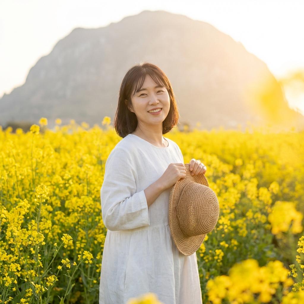 주차 걱정 끝! 산방산 유채꽃밭 120% 즐기는 완벽 로드맵