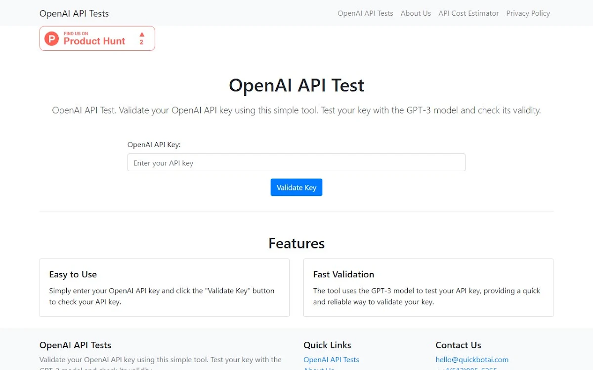 Captura de OpenAI API Cost Calculator