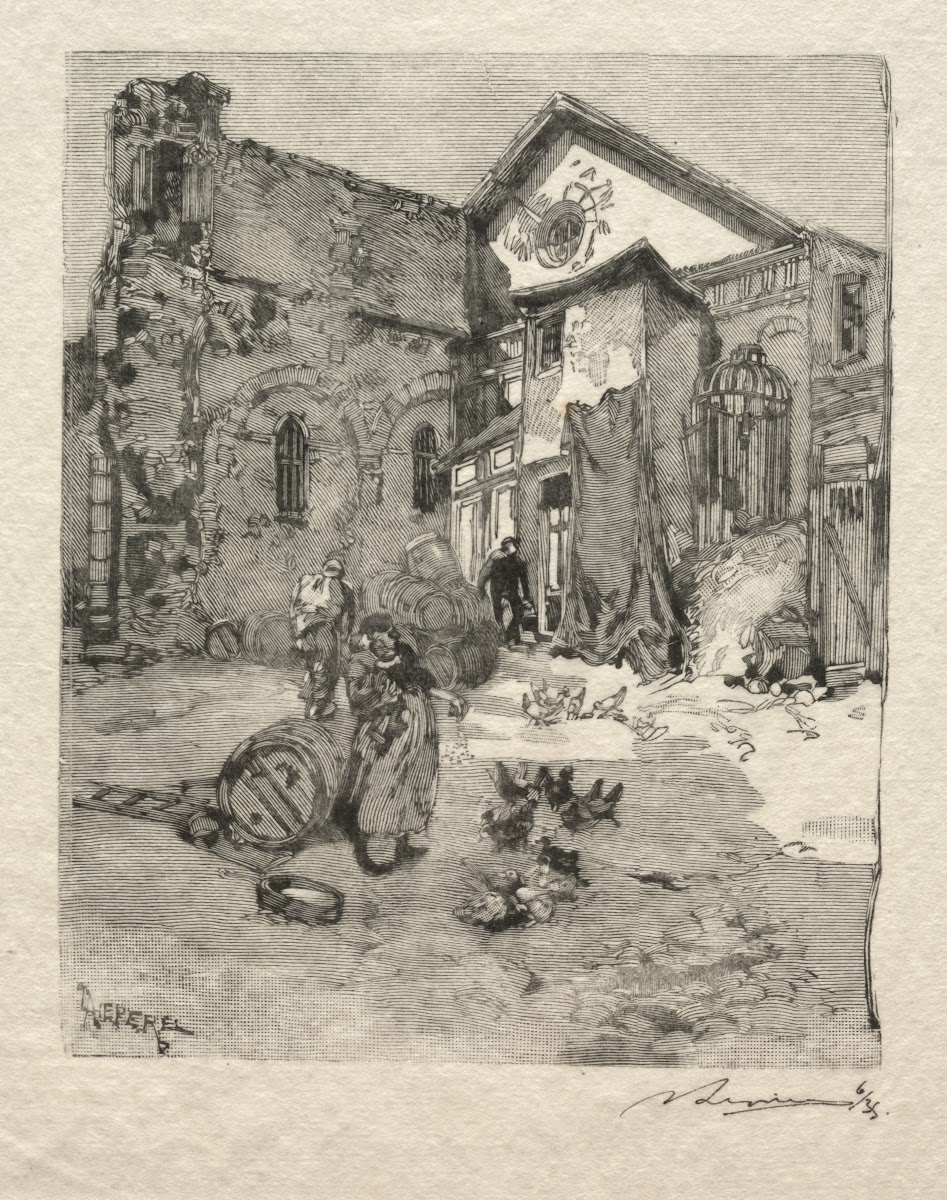 St Julien le Pauvre Le Portail c 18701918