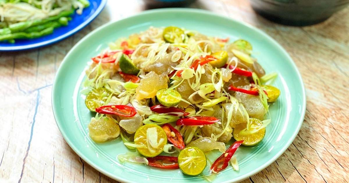 Gân Bò Ngâm Sả Tắc