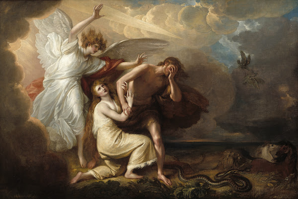 The Expulsion of Adam and Eve from Paradise 1791