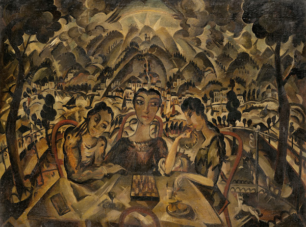 Schachspieler Circa 1917 1918