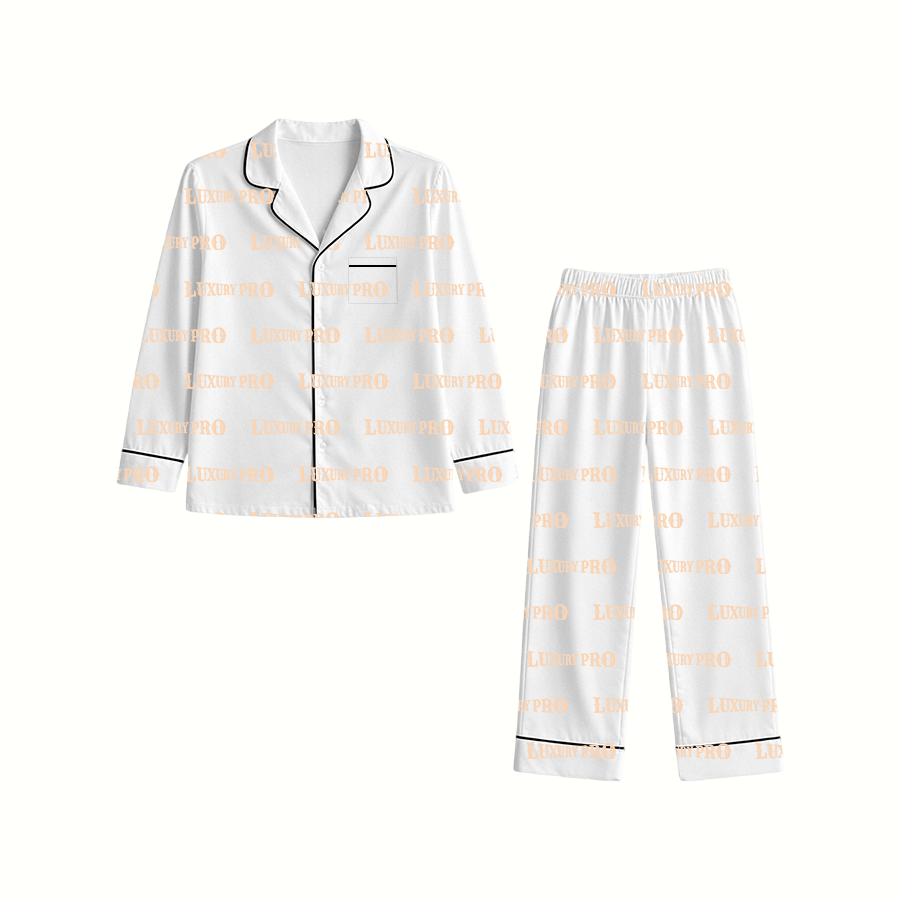 AOP LG Kids Long Sleeved Pants Pajama Set