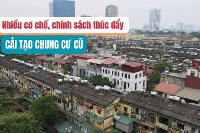 Nhiều cơ chế, chính sách thúc đẩy cải tạo chung cư cũ - Báo Hà Nội Mới