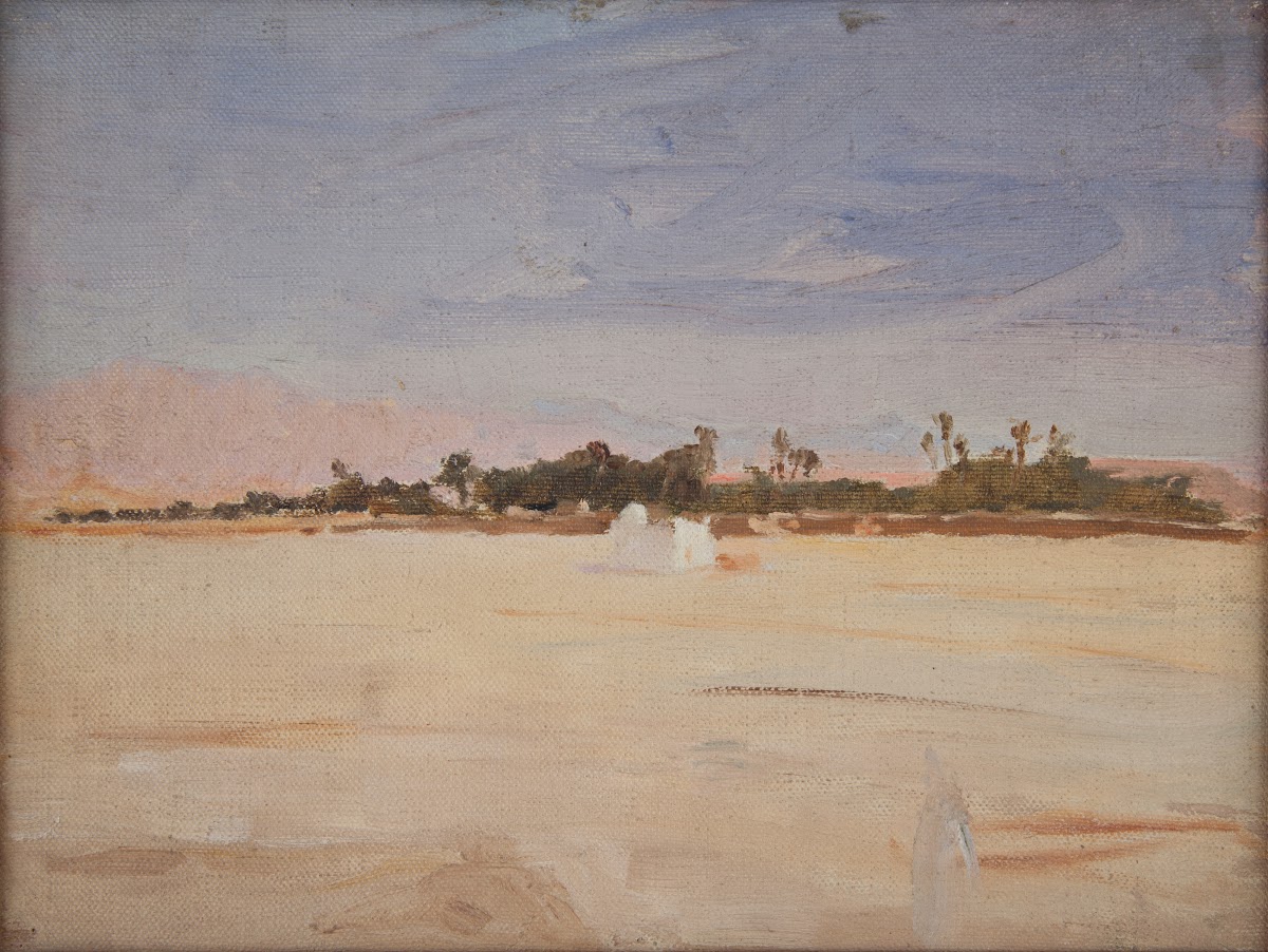 Sahara The Sirocco in the Desert 1909