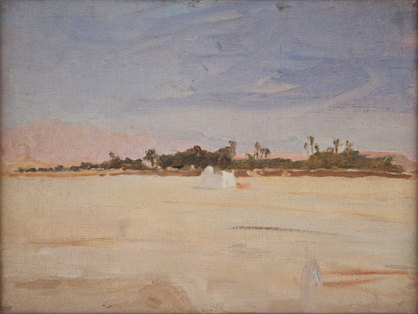 Sahara The Sirocco in the Desert 1909