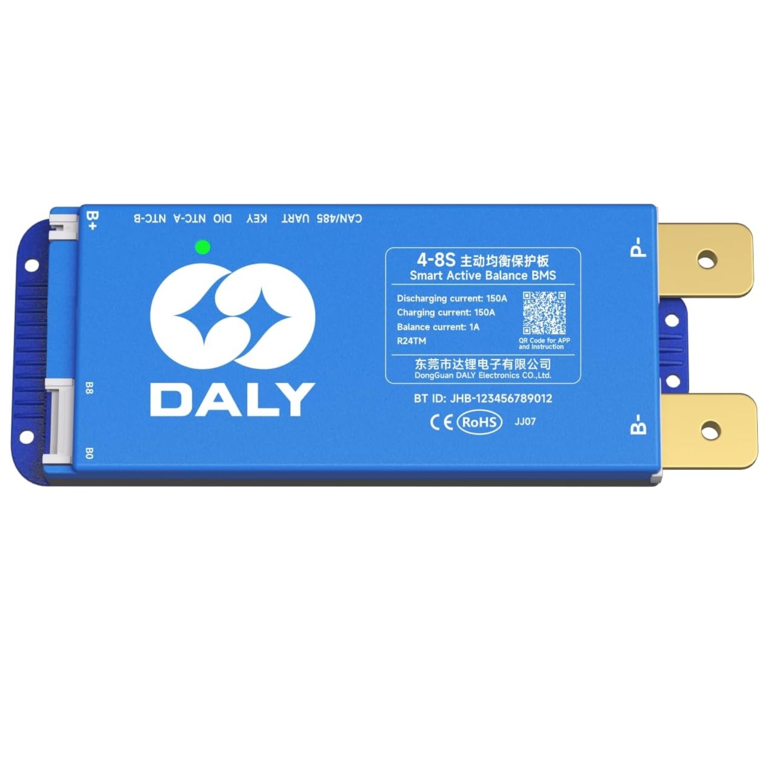 DALY(100BALANCE) SMART BMS 150A (4-8S) (1172e)