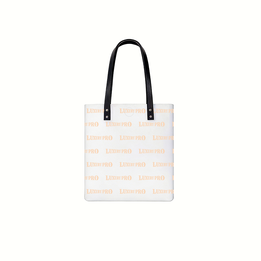 3D Leather shopping bag