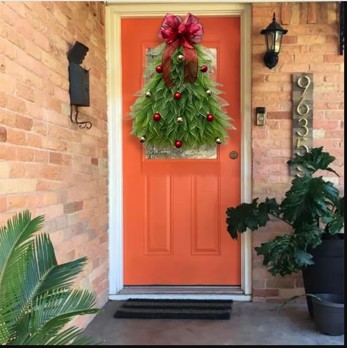 Christmas wreath, 50x40cm, handcrafted