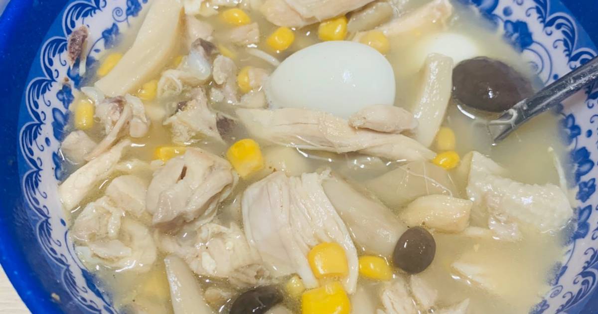 Soup gà đơn giản