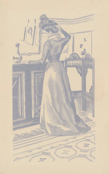 Jeune femme se recoiffant  Mlle Marcolesco belle sœur de lartiste 1899