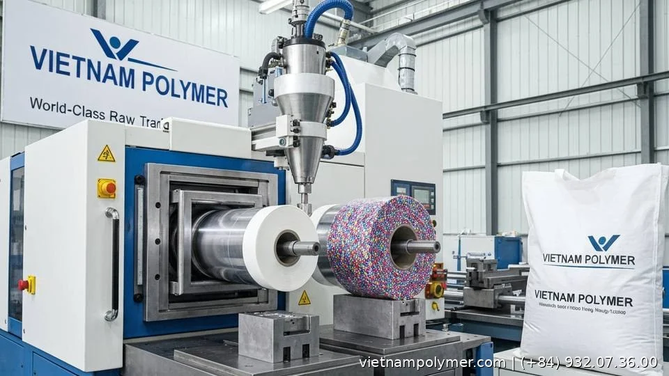 jumbo rolls stretch film wholesale - Vietnam Polymer