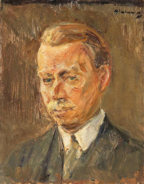 Bildnis Erich Hancke  Kopfstudie 1929