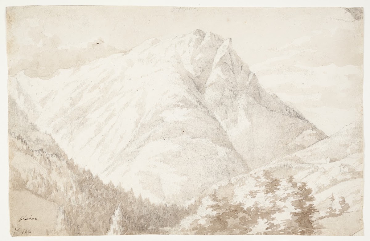 Udsigt Over Glishorn 1801