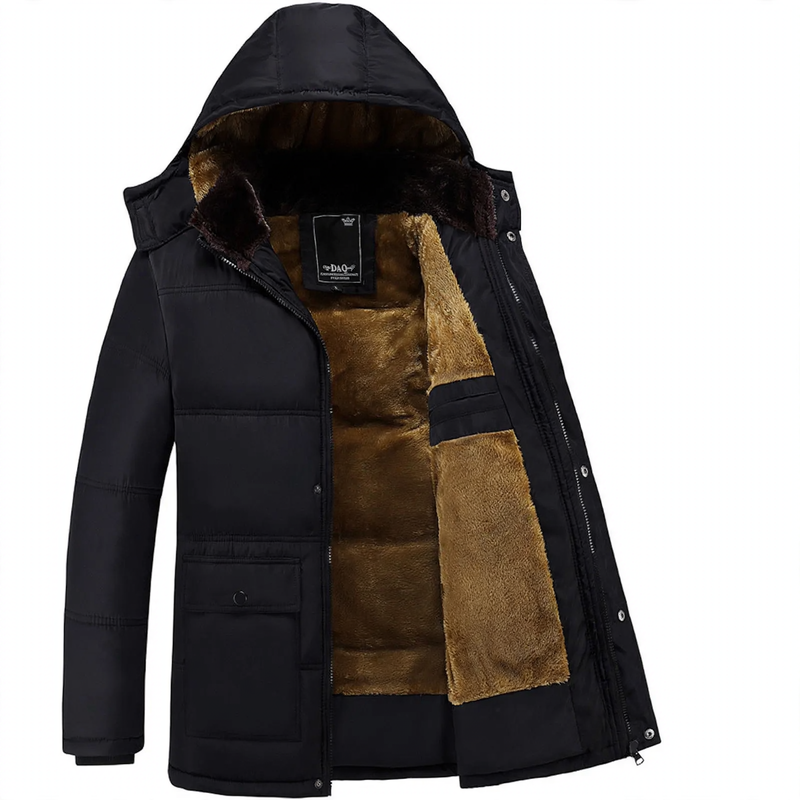 Men's winter jacket, insulated and warm, for men