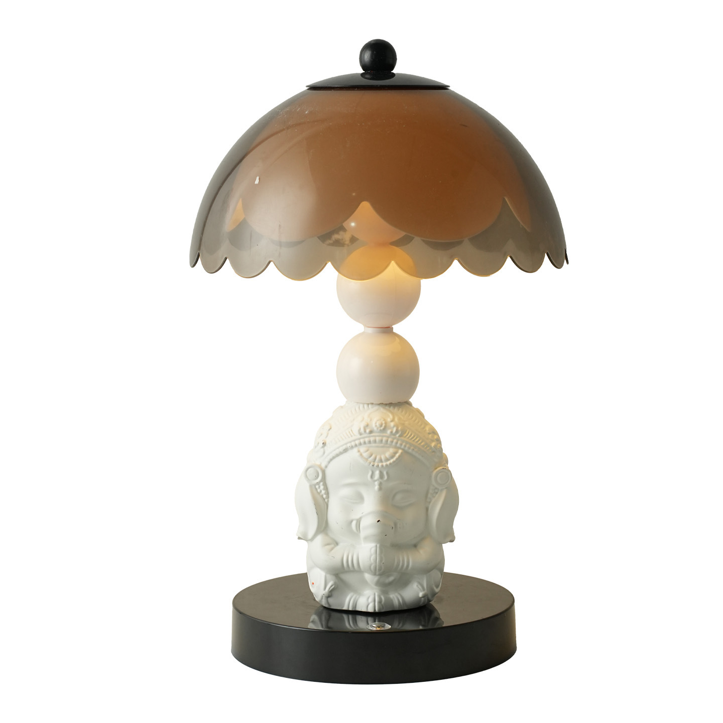 Bedside lamp with elephant motif, cute