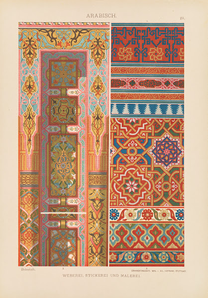 Arabisch  Weberei Stickerei und Malerei 1887